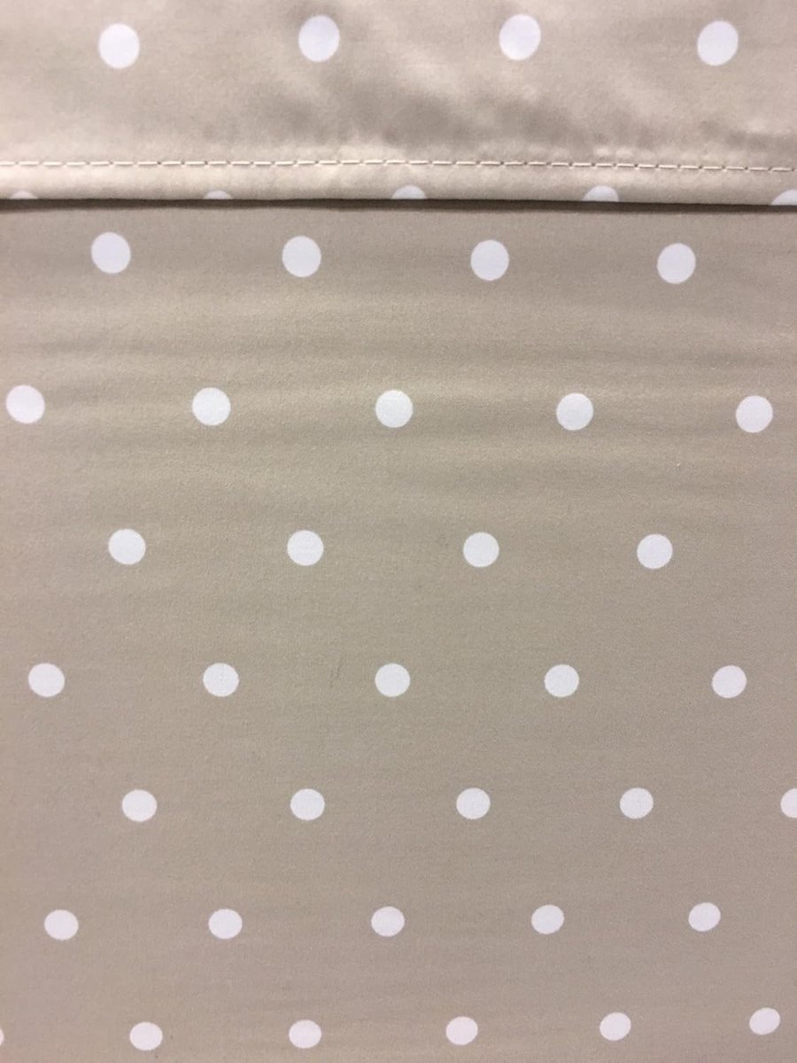 Opbergdoos voor Kallax Plank met Handgrepen - Beige Gestippeld