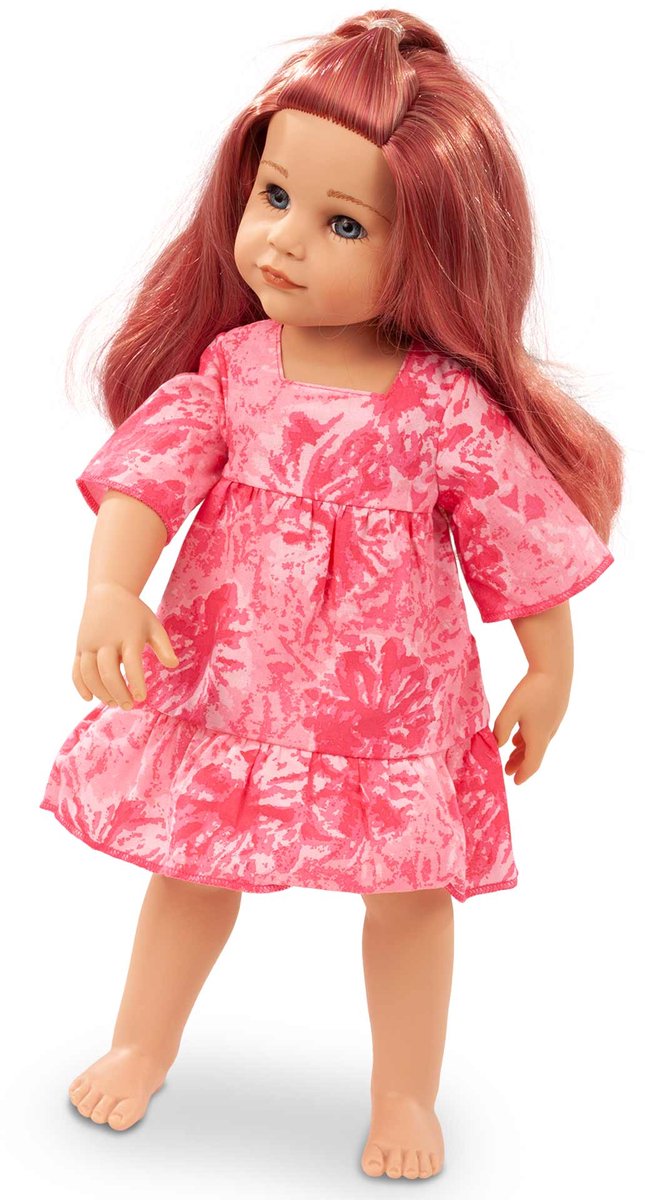 Götz Poppenkleding Bloemenjurk 46 - 50 cm van Merkloos — afbeelding 2