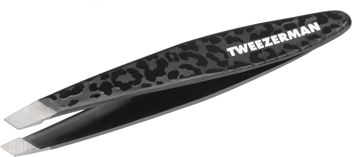 Mini Precisie Pincet voor Ogen en Nagels - Professionele Kwaliteit, Roestvrij Staal, Zwart
