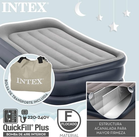 Luchtbed Deluxe - eenpersoons Pillow Rest 64132ND van Merkloos — afbeelding 5