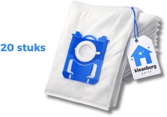 Kleanburg® - Philips - Stofzuigerzakken - S-Bag - 20 stuks