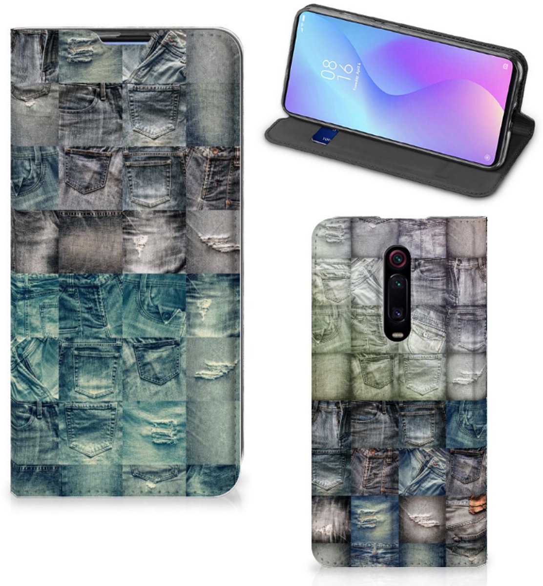 Hippe Standcase Xiaomi Mi 9T Pro Spijkerbroeken