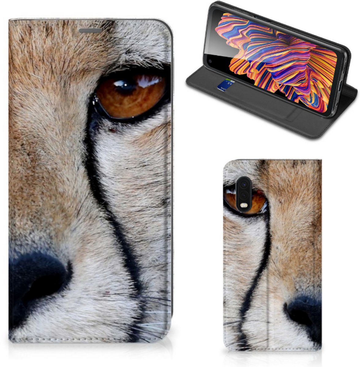 Samsung Xcover Pro Hoesje maken Cheetah