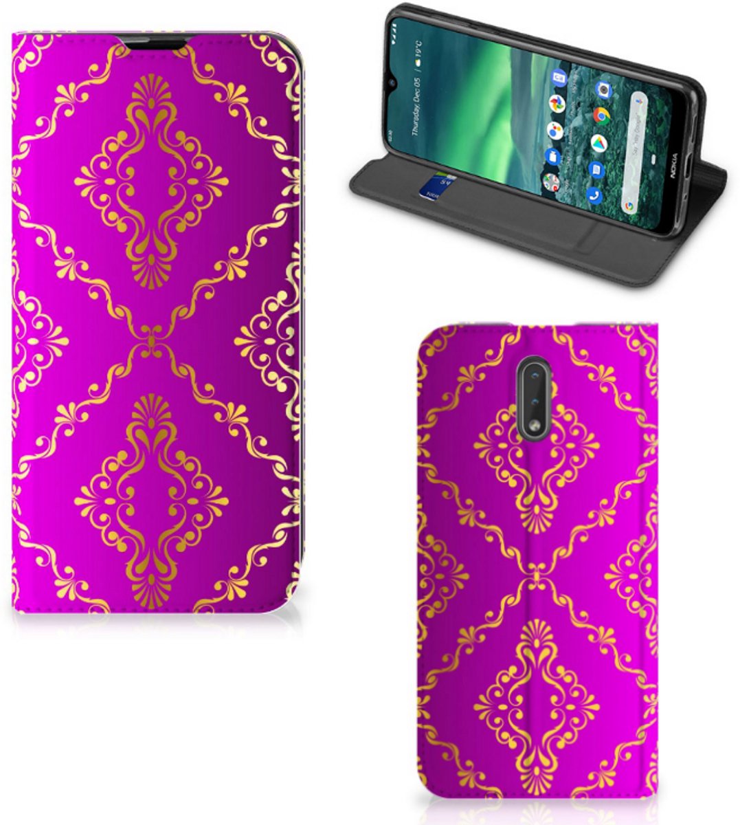 Telefoon Hoesje Nokia 2.3 Barok Roze