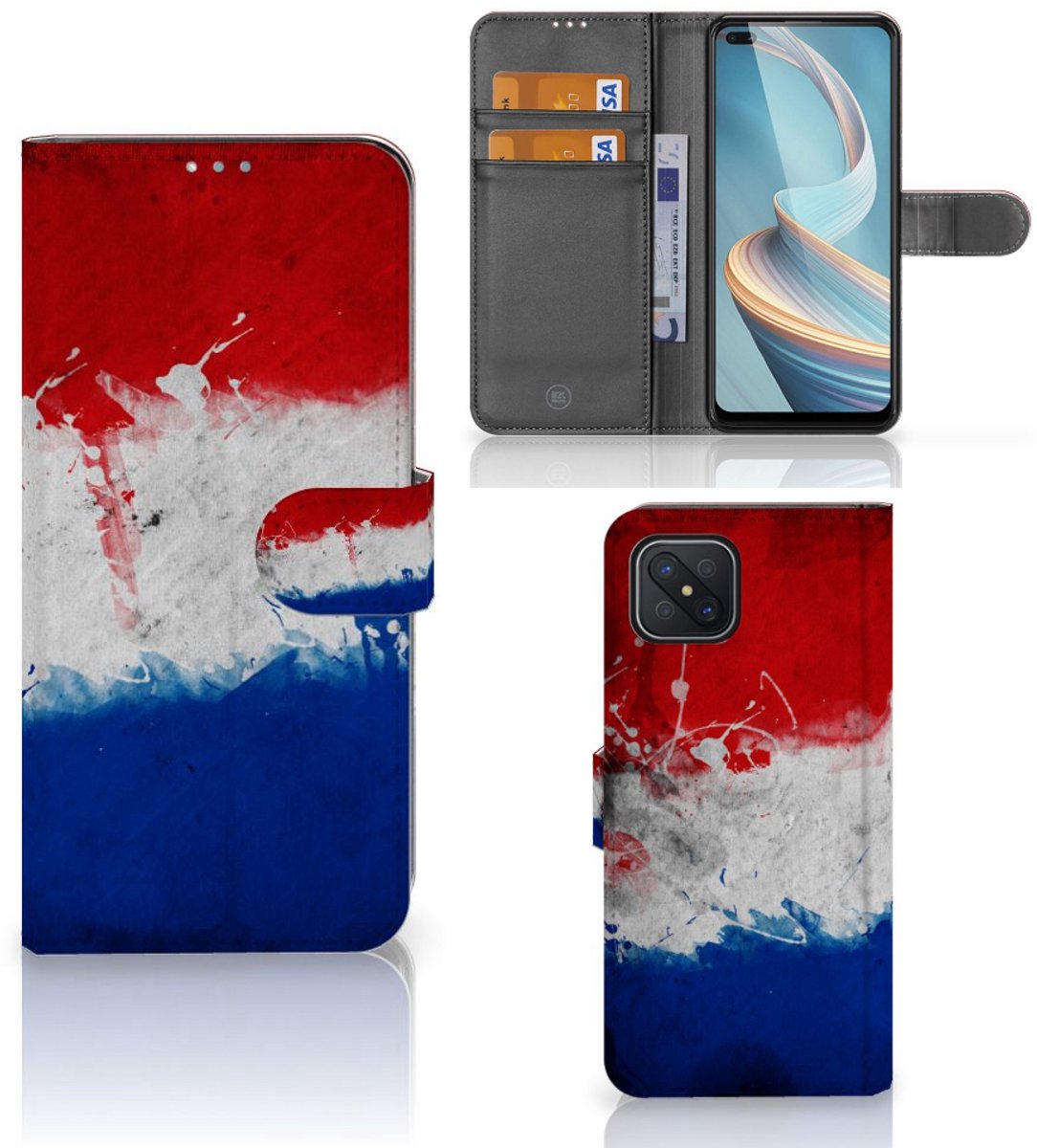 OPPO Reno4 Z Bookstyle Case Nederland