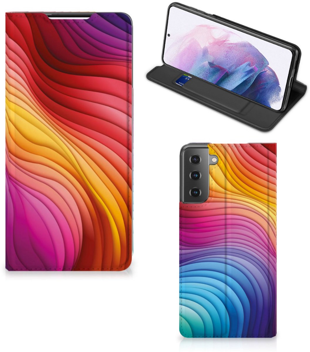 Stand Case voor Samsung Galaxy S21 Plus Regenboog