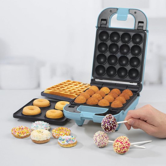 Wafelijzer met verwisselbare platen - Wafelijzer - Snackplaat — afbeelding 2
