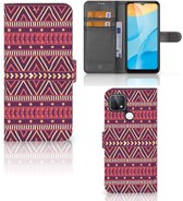 Étui pour téléphone portable OPPO A15 Bookcase Aztec Violet