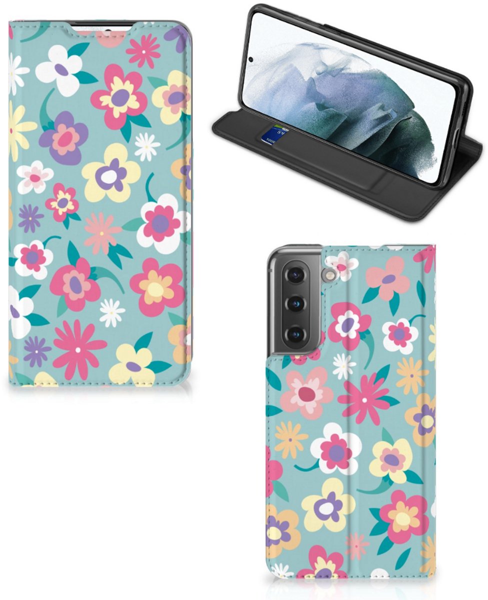 Samsung Galaxy S21 FE Smart Cover Flower Power