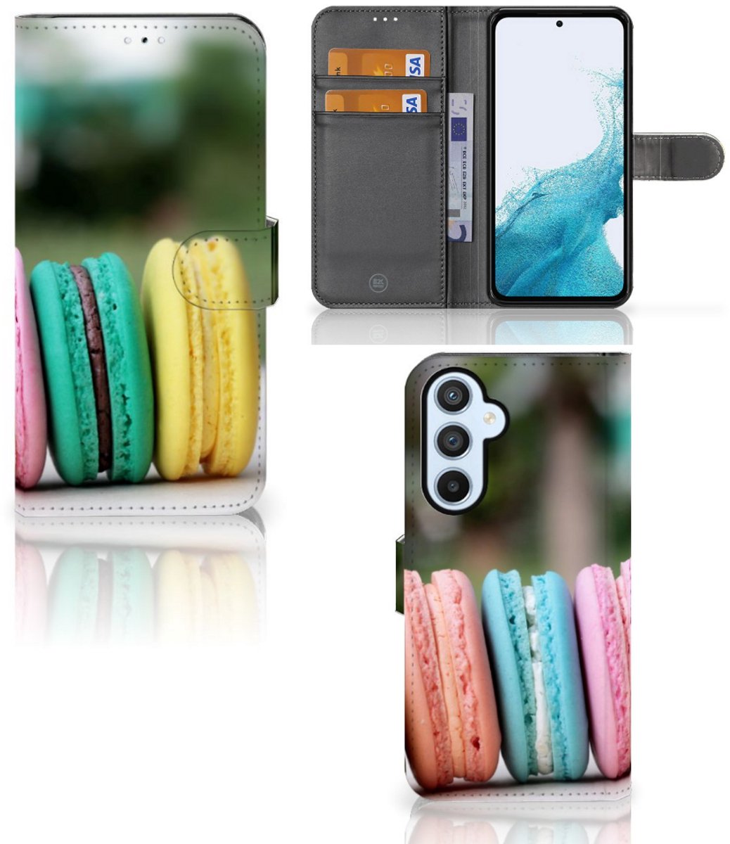 Samsung Galaxy A54 5G Book Cover Macarons