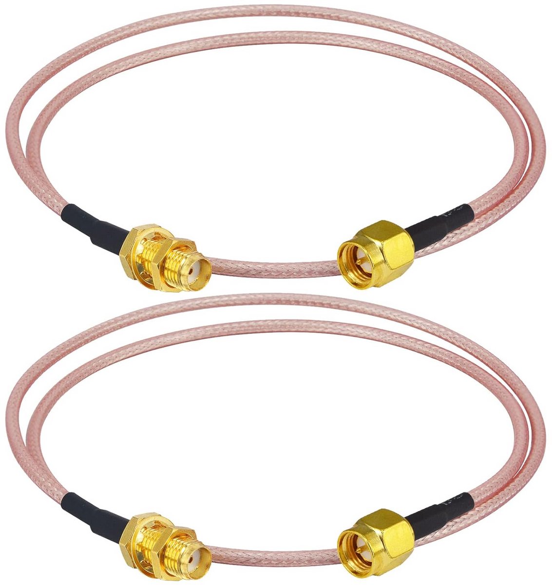 SMA Verlengkabel 50cm - Coaxiale Kabel voor WiFi Antenne, 2G, 3G, 4G LTE