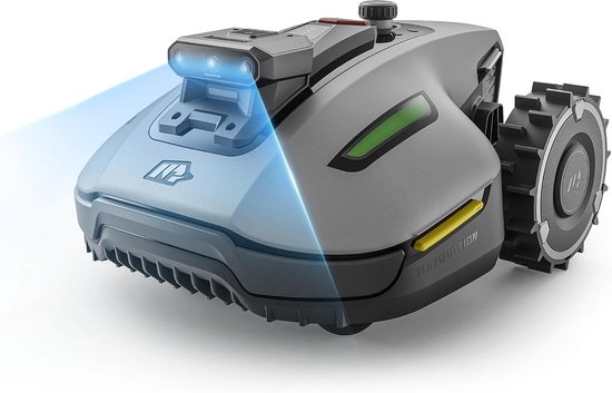 Robotmaaier met AI, 3 camera’s, automatische navigatie, multi-zone, voor gazons tot 500 m², maaibreedte 19 cm
