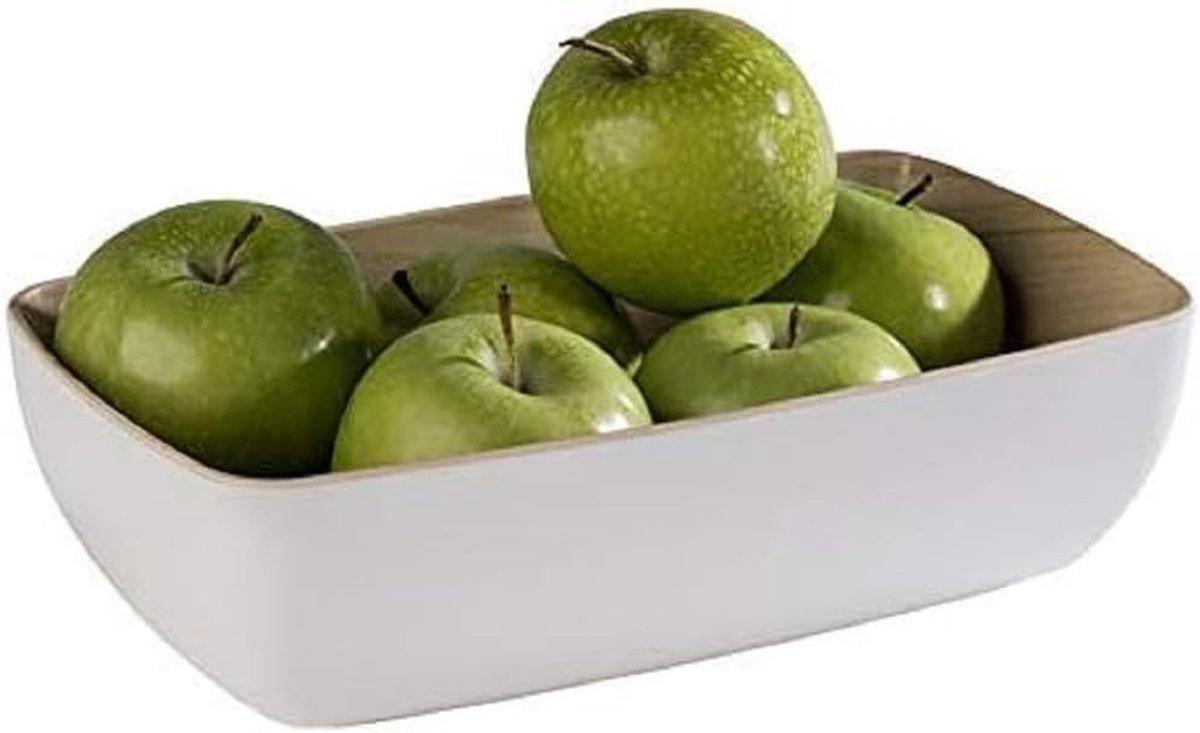 Stijlvolle melamine schaal voor buffet - 1/4 schaal, 1,8 liter, 26,5 x 16,2 cm