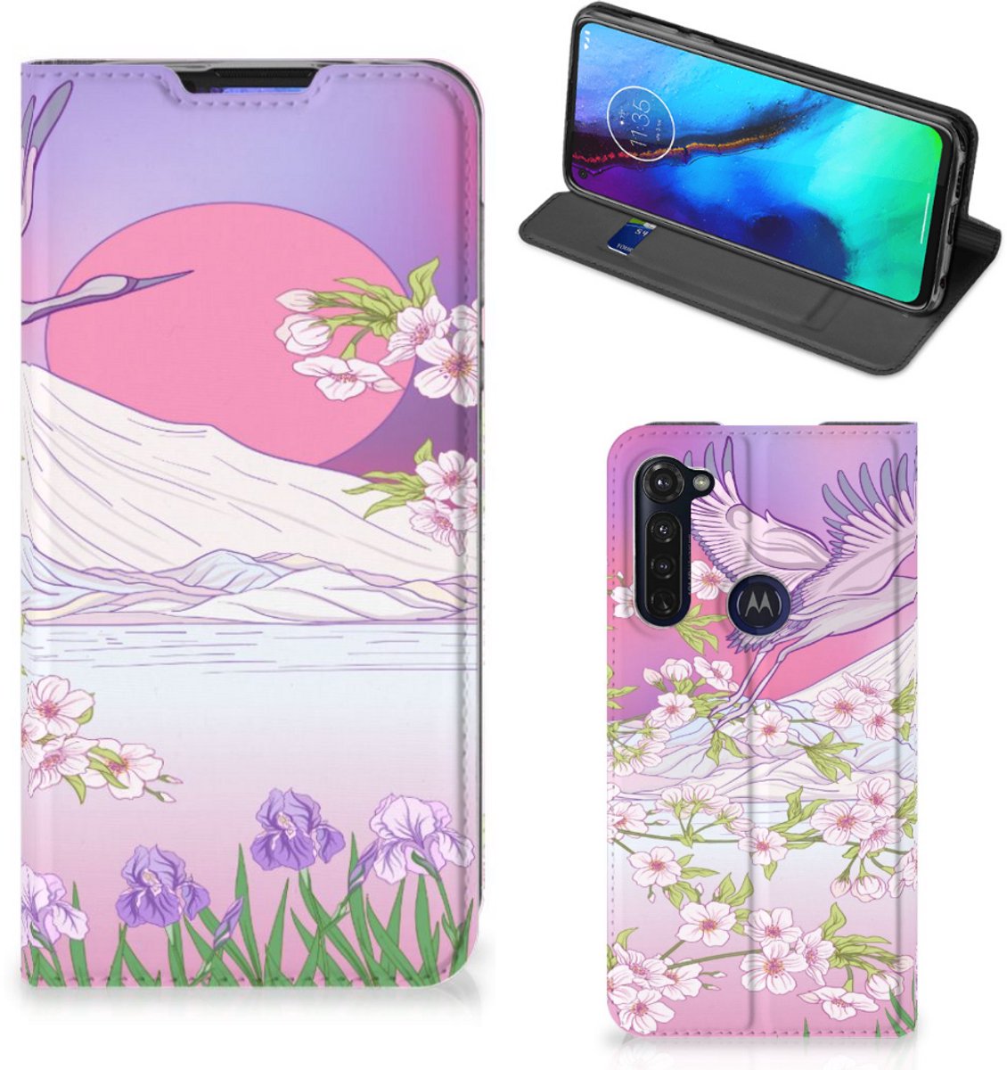 Motorola Moto G Pro Hoesje maken Bird Flying