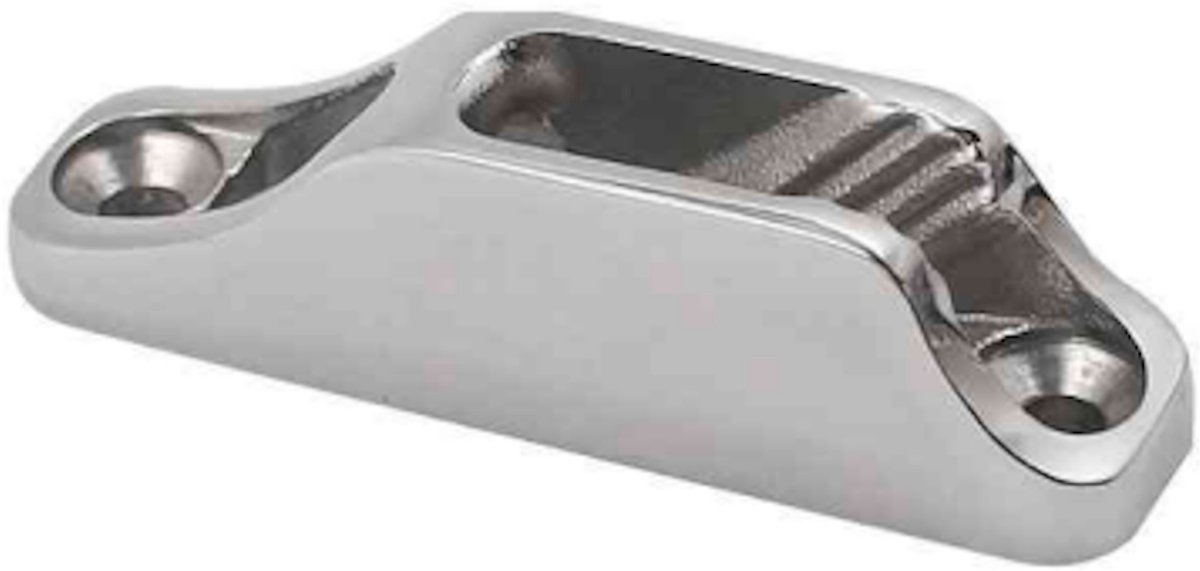 Aquasuntec | Zeiltuig Touwklem | RVS 316 | 70 mm | Geschikt voor touw 4-6mm