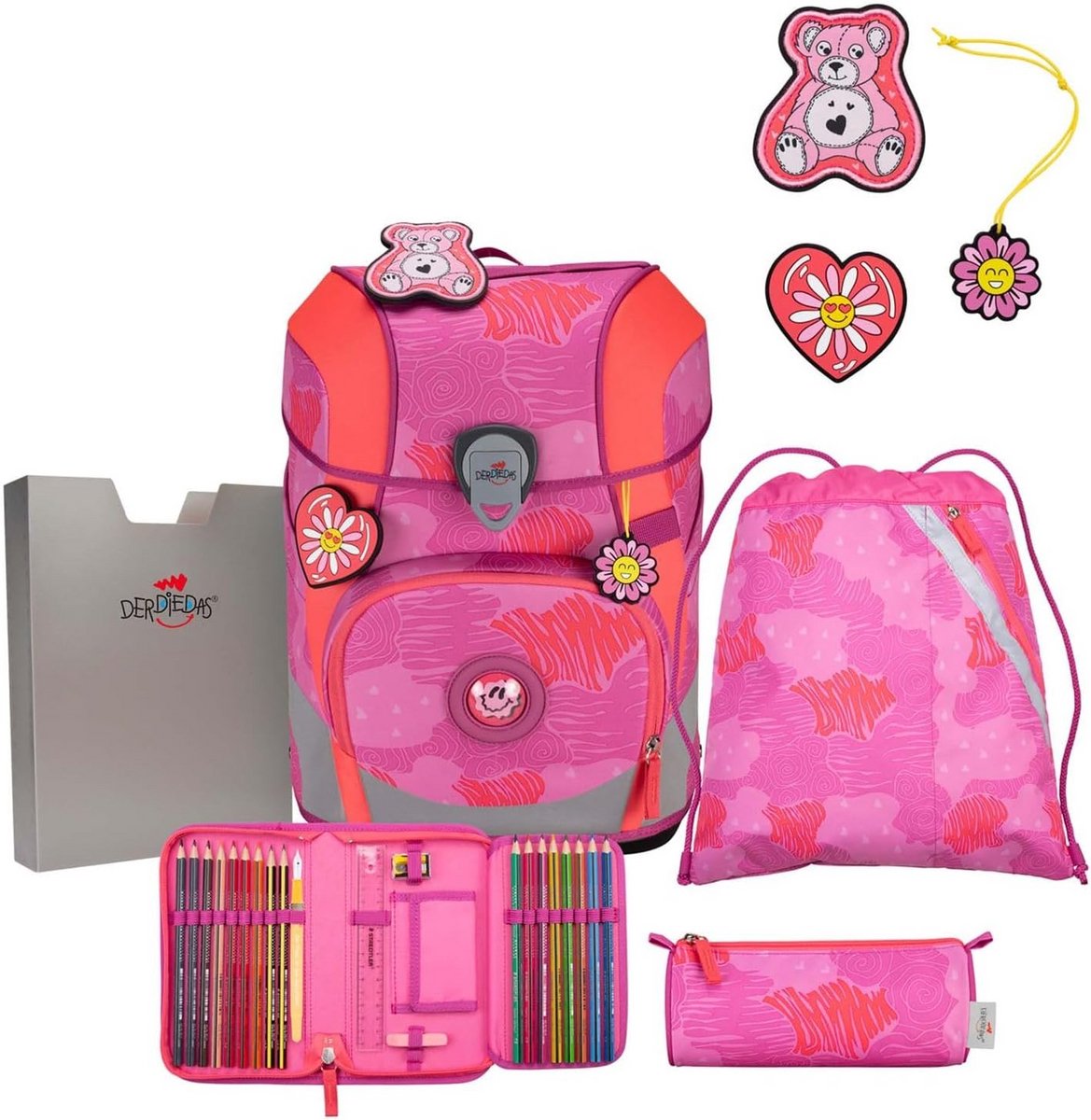 Ergonomische Schooltas Set 5 Delig voor Kinderen