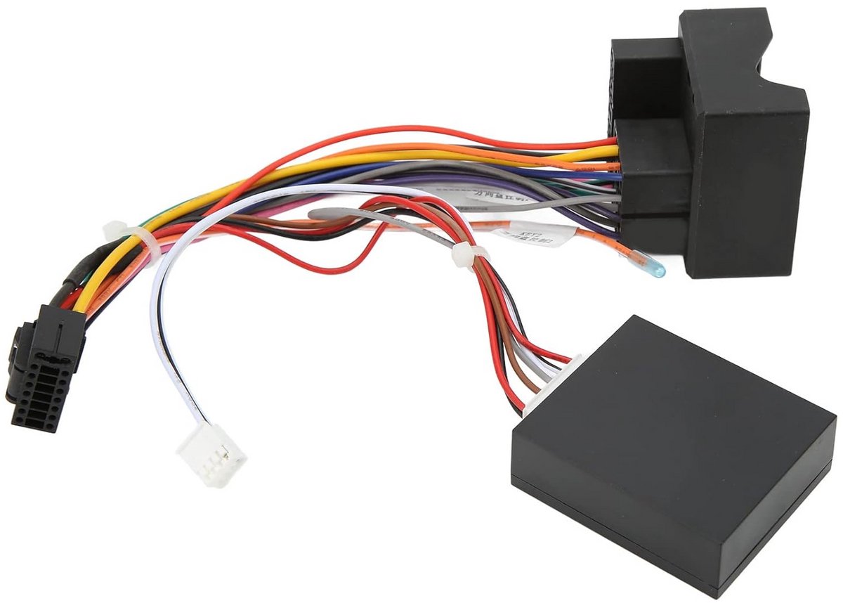 Radio Kabelboom - Stereo Kabelset - Navigatie Installatie - Met Canbus Doos - 16pin - Zwart