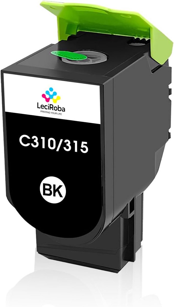 Zwarte Tonercartridge voor Xerox C310 C315 Printers Vervanging 006R04356