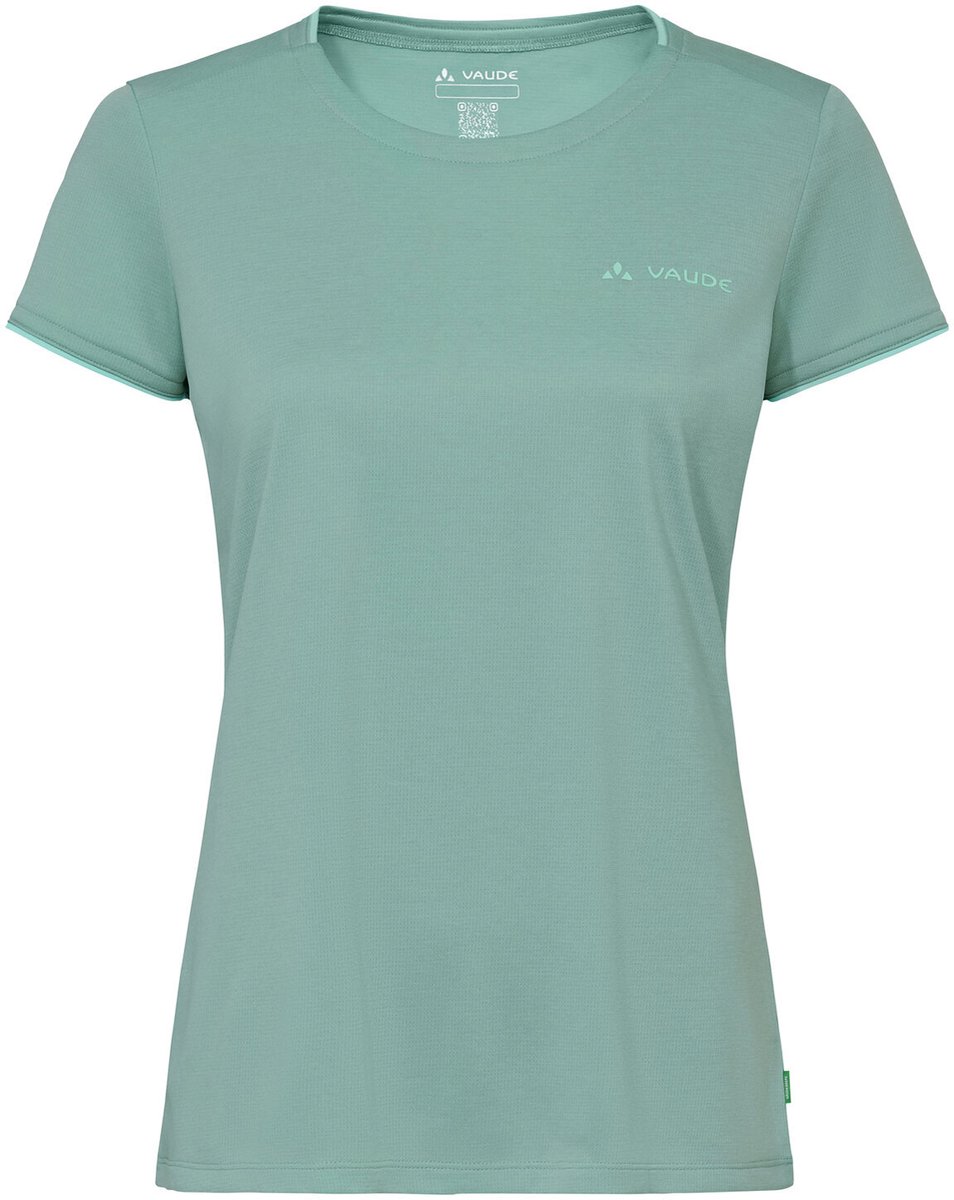 VAUDE Essential T-shirt Functioneel shirt Dames Outdoor Sport T-Shirt Regular fit Dusty Fern