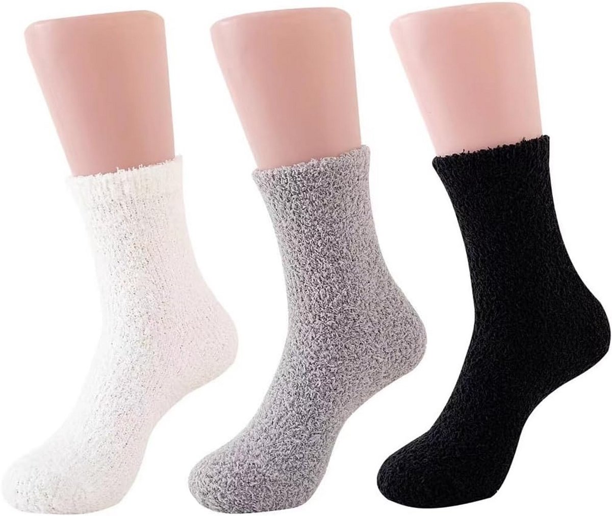 3 Paar Extra Zachte Warme Winter Sokken voor Heren en Dames - Pluche en Dik
