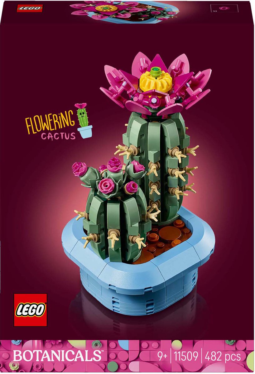 LEGO Botanicals Bloeiende Cactus - Planten Decoratie Set - 11509 — afbeelding 16