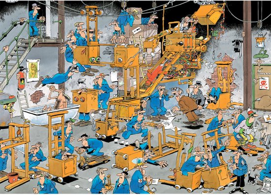 Jan van Haasteren - Oldtimers - Karren maar! - 1000 stukjes puzzel - Legpuzzel