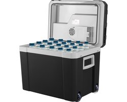 MOA Koelbox Elektrisch 12v 230 volt - 40L - Frigobox - Camping Koelkast - Auto en Camping - Koelen en Verwarmen - Zwart