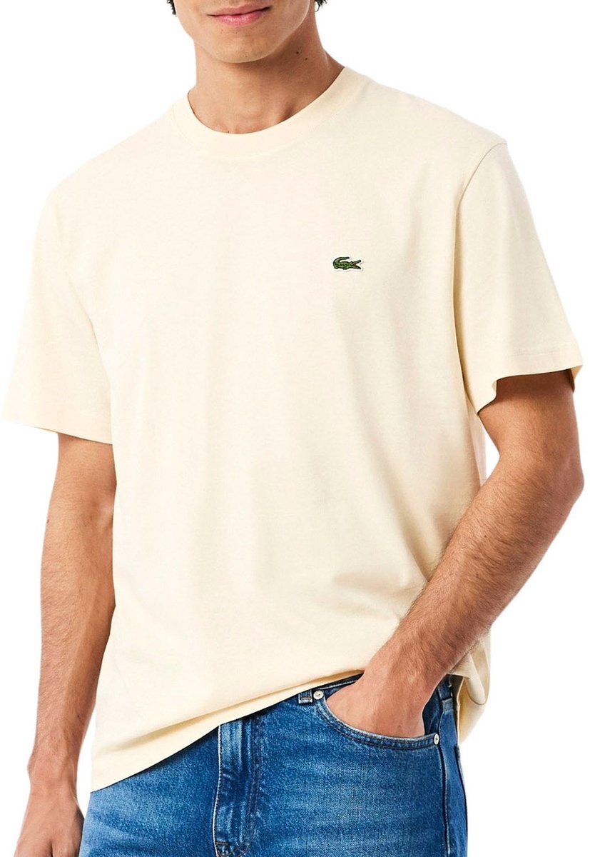 Lacoste Classic T-shirt Heren Beige