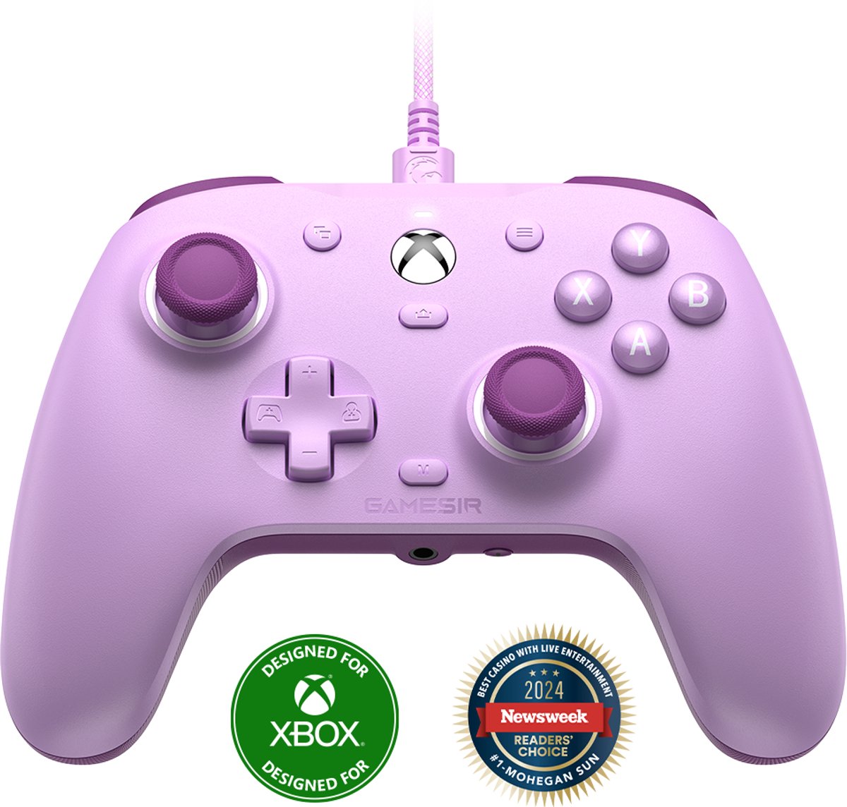 Gamesir G7 SE - Bedrade Controller - Hall Effect Sticks - Xbox Series X/S, Xbox One en PC - Paars