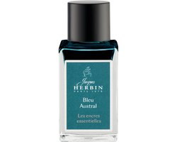 Jacques Herbin Vulpen inkt - Inktfles Essentielles - Bleu Astral - 15 ml - Blauw