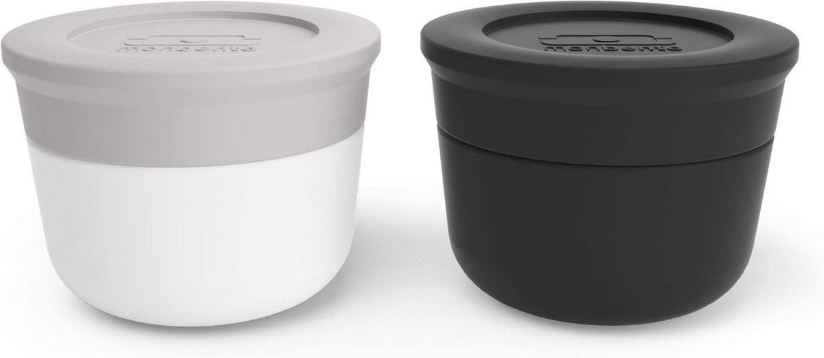 Lekvrije Sauscontainers voor Lunchbox - Set van 2 - Herbruikbaar en Magnetronbestendig