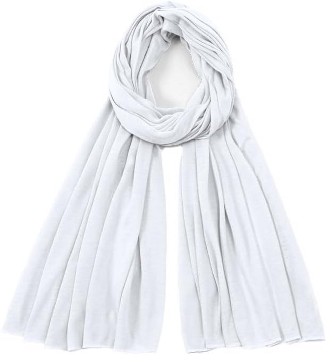 Zachte Effen Dames Sjaal Stola Lichtgewicht Viscose 68 x 170 cm