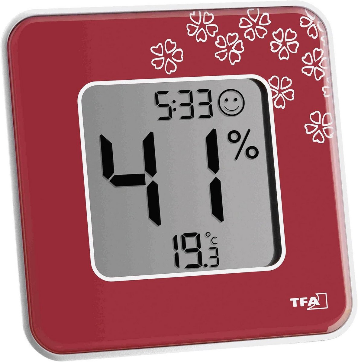 Digitale Thermo-Hygrometer met Groot Display voor Temperatuur, Vochtigheid en Tijd