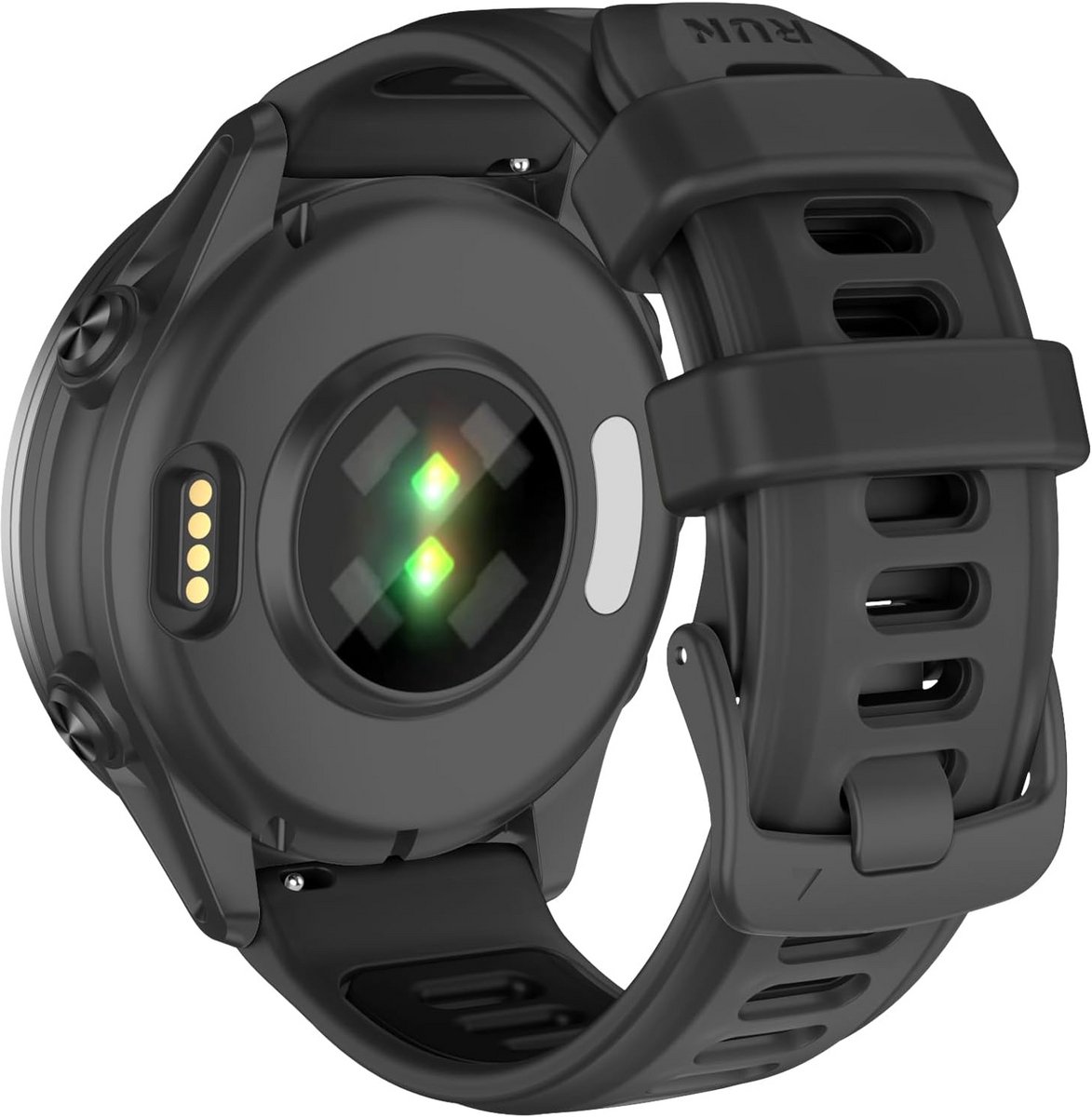 20mm Siliconen Horlogeband Vervanging voor Smartwatches zoals Forerunner en Vivoactive