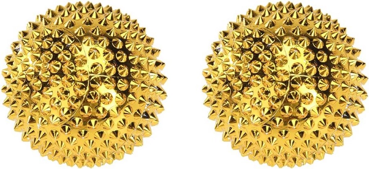 Set van 2 Therapeutische Massageballen met Magnetisch & Acupressuur Stimulatie