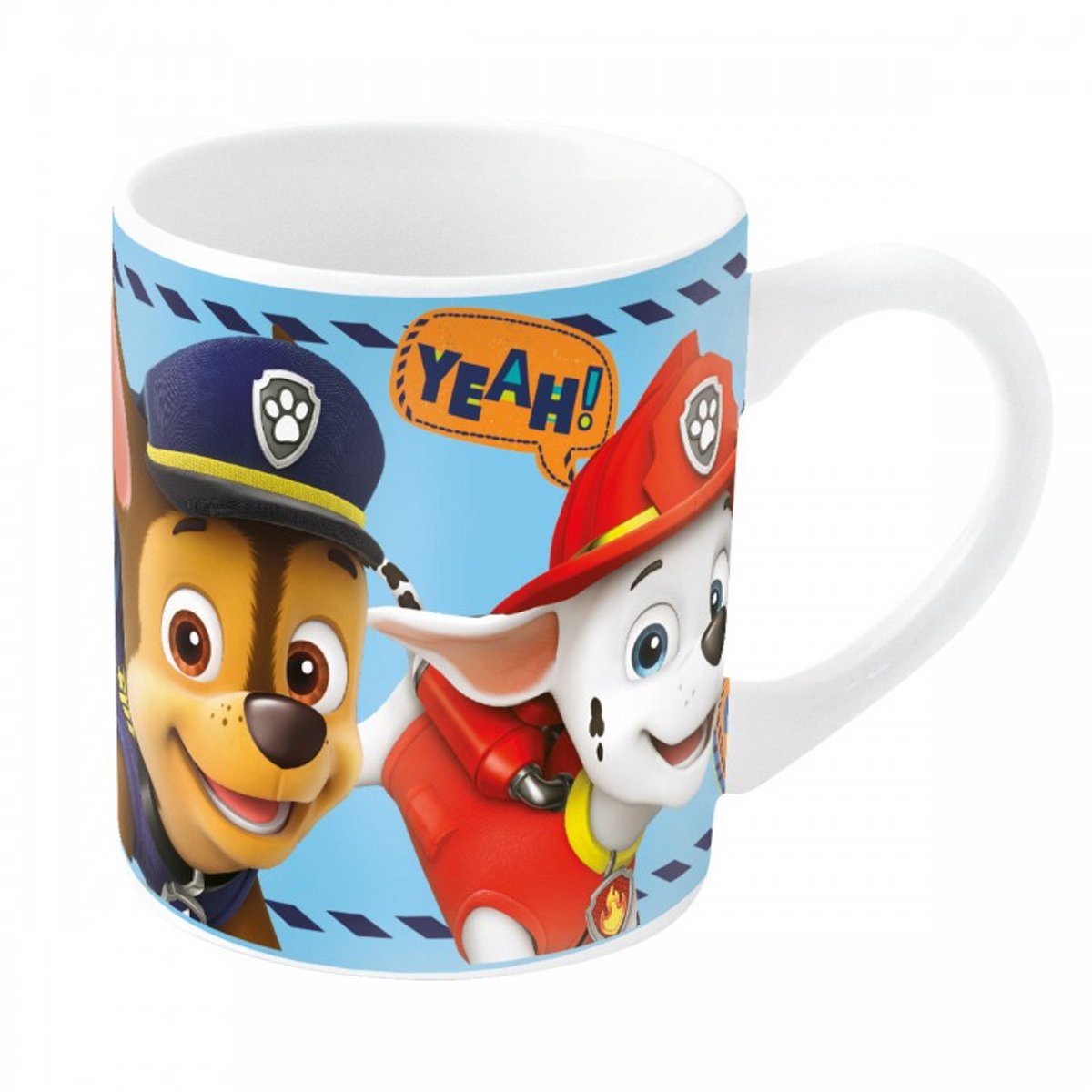 Paw Patrol Boy Icons porseleinen mok 235 ml (8 oz) in cadeaudoos