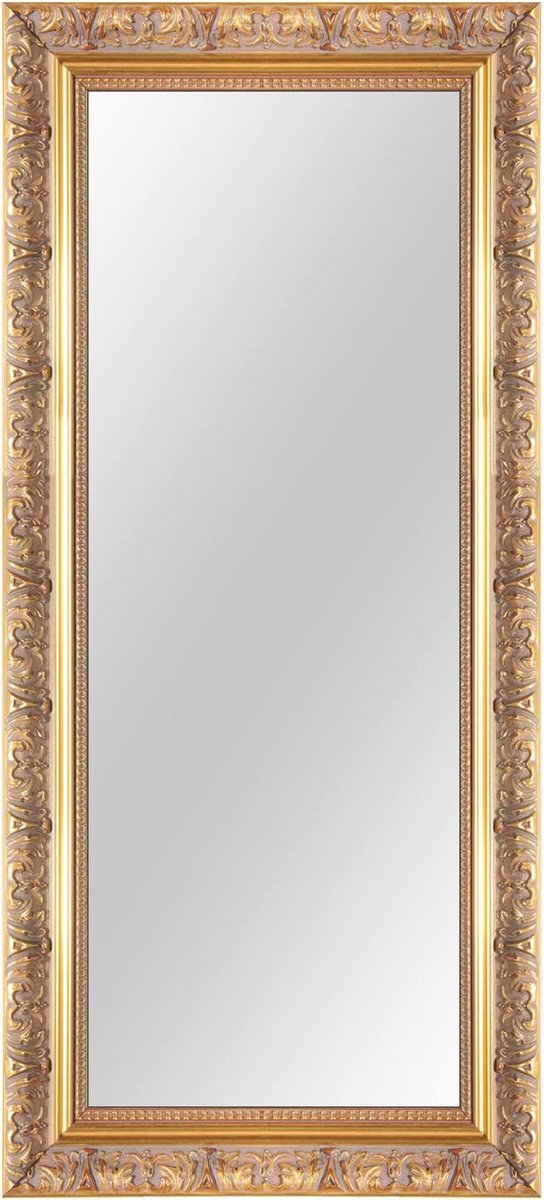 Vintage stijl wandspiegel (ornamentele lijst)