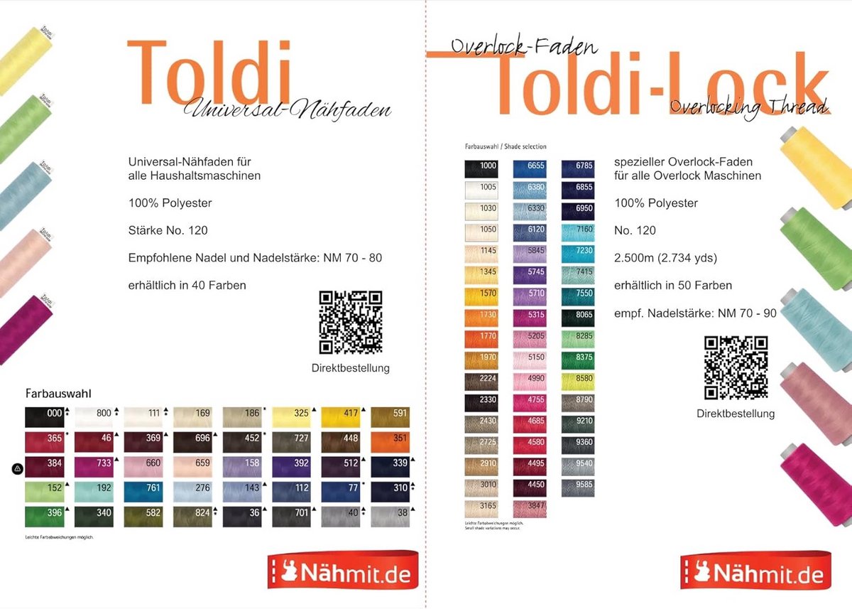 Universeel Naaigaren Polyester 500m - Allesnaaier voor Naaimachine en Overlock