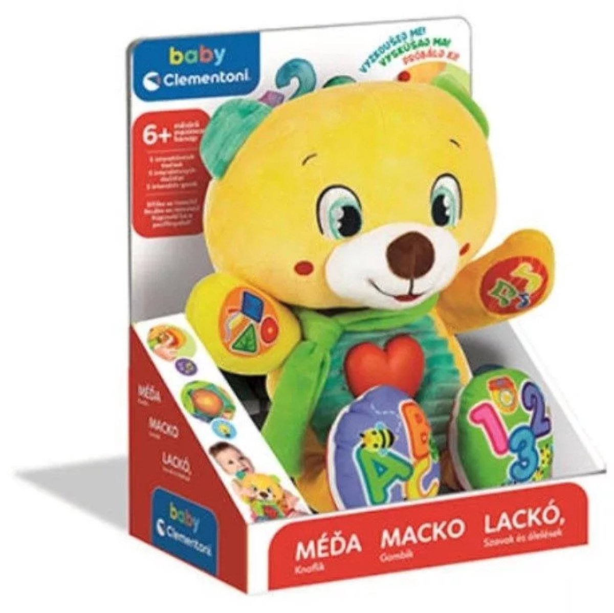 Teddybeer Lele interactieve knuffel Clementoni