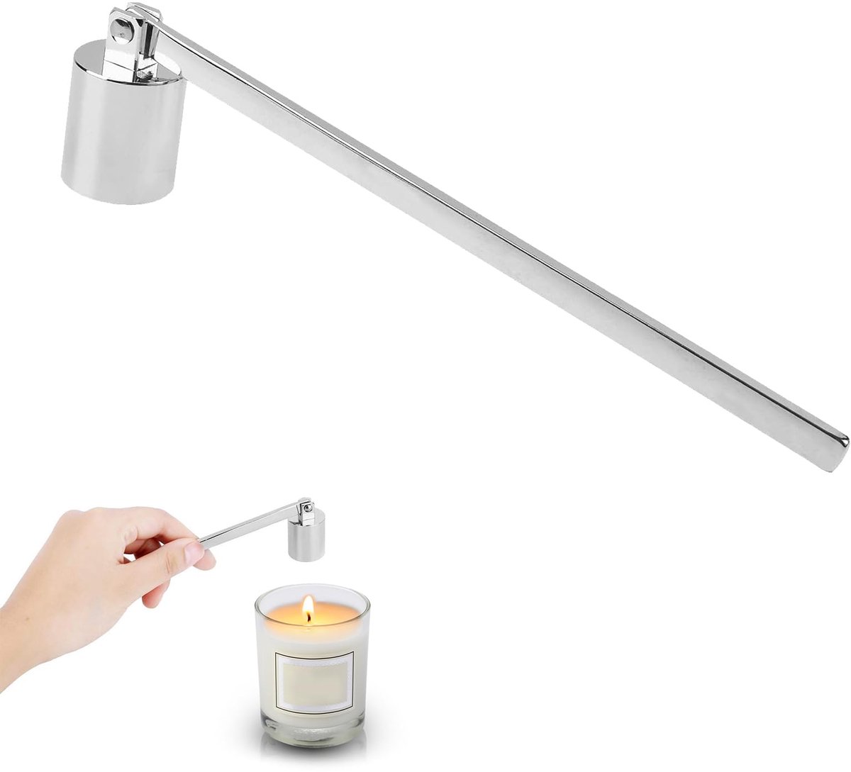 Kaarsextincteur - Veilig Doven van Kaarsvlammen - 16 cm Lang