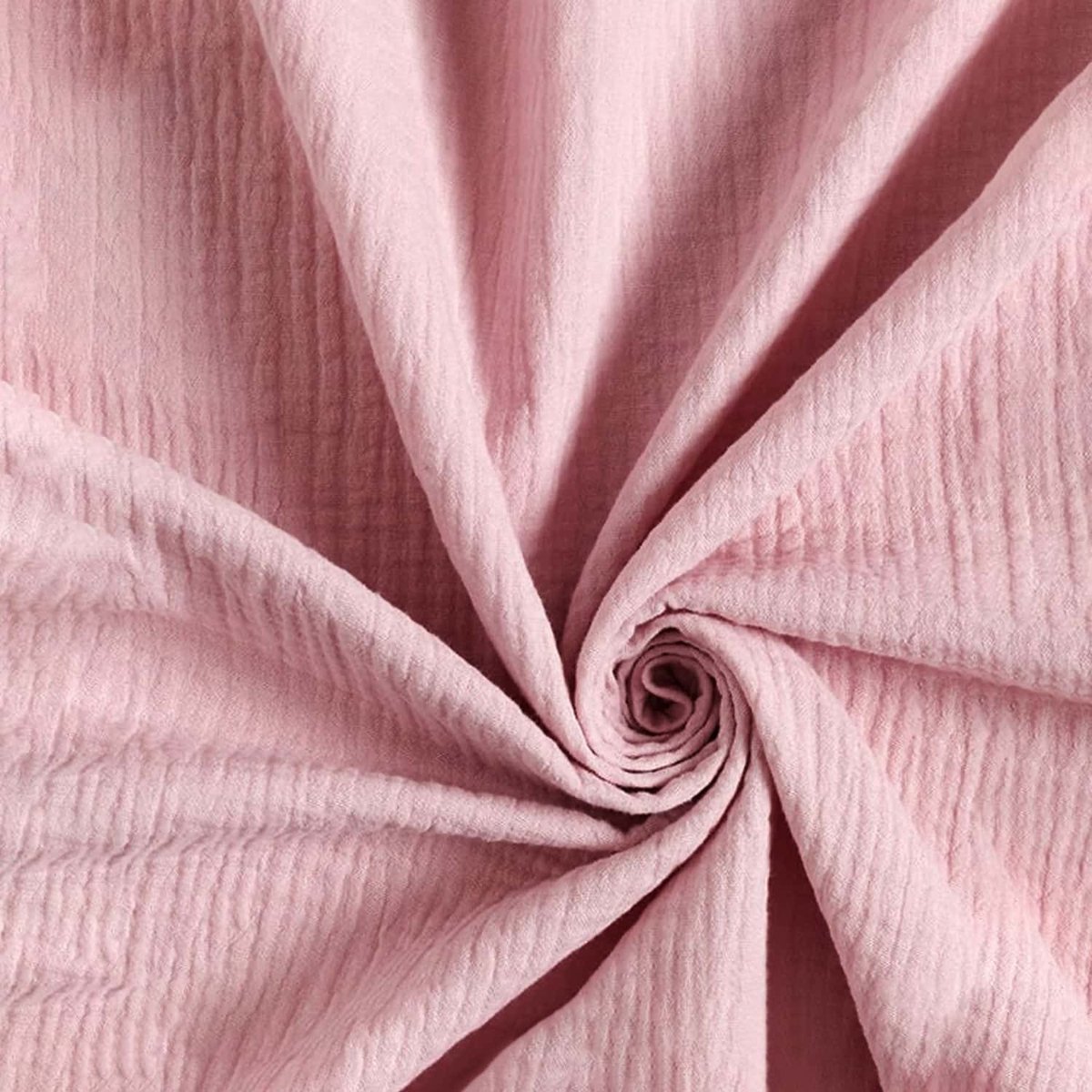 Craft Loom - Katoenen gaasstof, bleu, hoge kwaliteit - Roze
