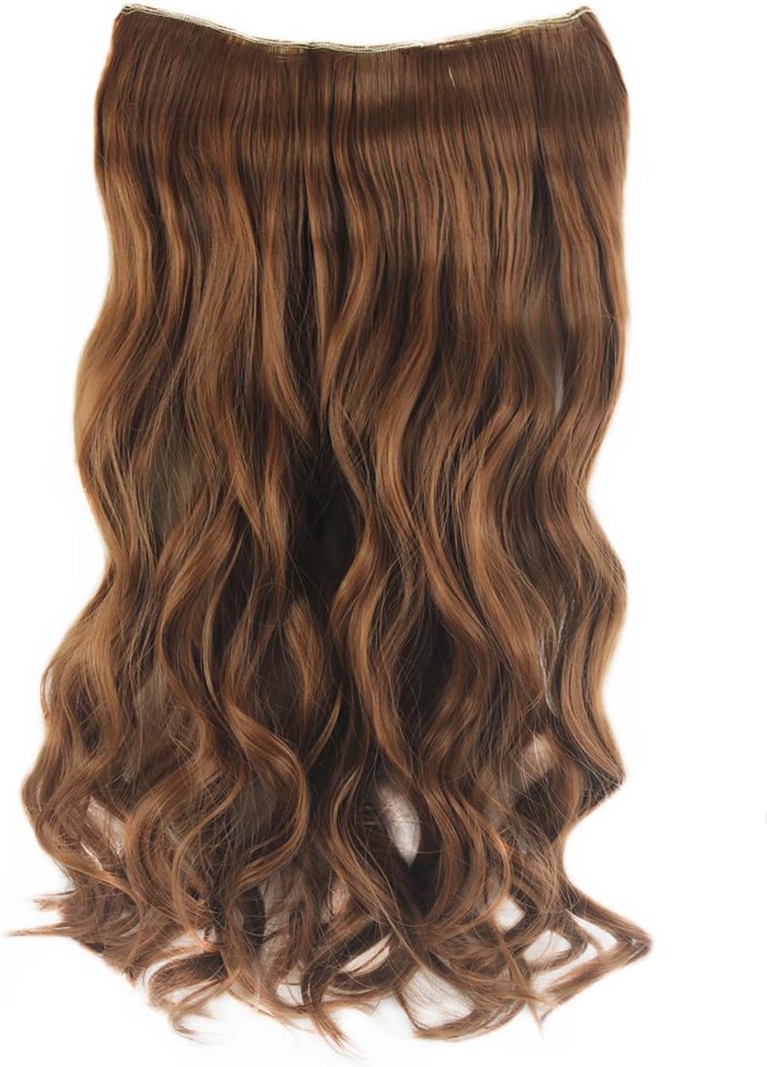 Lange Golvende Clip-in Haarverlenging 45cm Krullend Synthetisch
