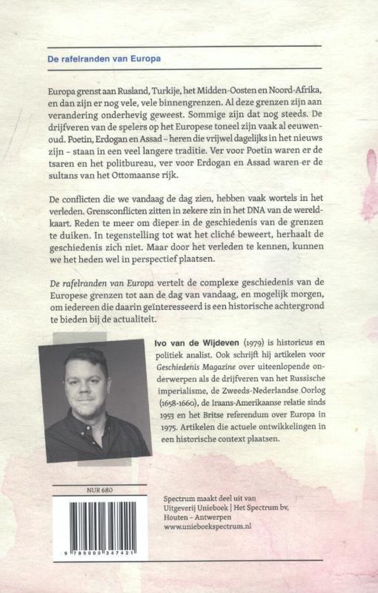 De rafelranden van Europa - back cover