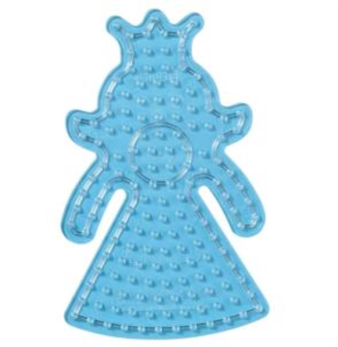 Hama MAXI PRINSES / MEISJE strijkkralen vormpje / figuur / grondplaat voor extra GROTE MAXI strijkparels (strijkkralenbordje / legbordje), schoencadeau Sint / Kerstmis! — cadeau in Spellen & Speelgoed - foto 2