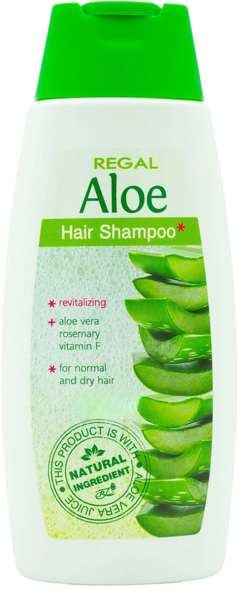 Regal Aloe Revitalizing Hair Shampoo – met Natuurlijke Aloë Vera – voor Normaal & Droog Haar – met Natuurlijke Ingrediënten – 250ml