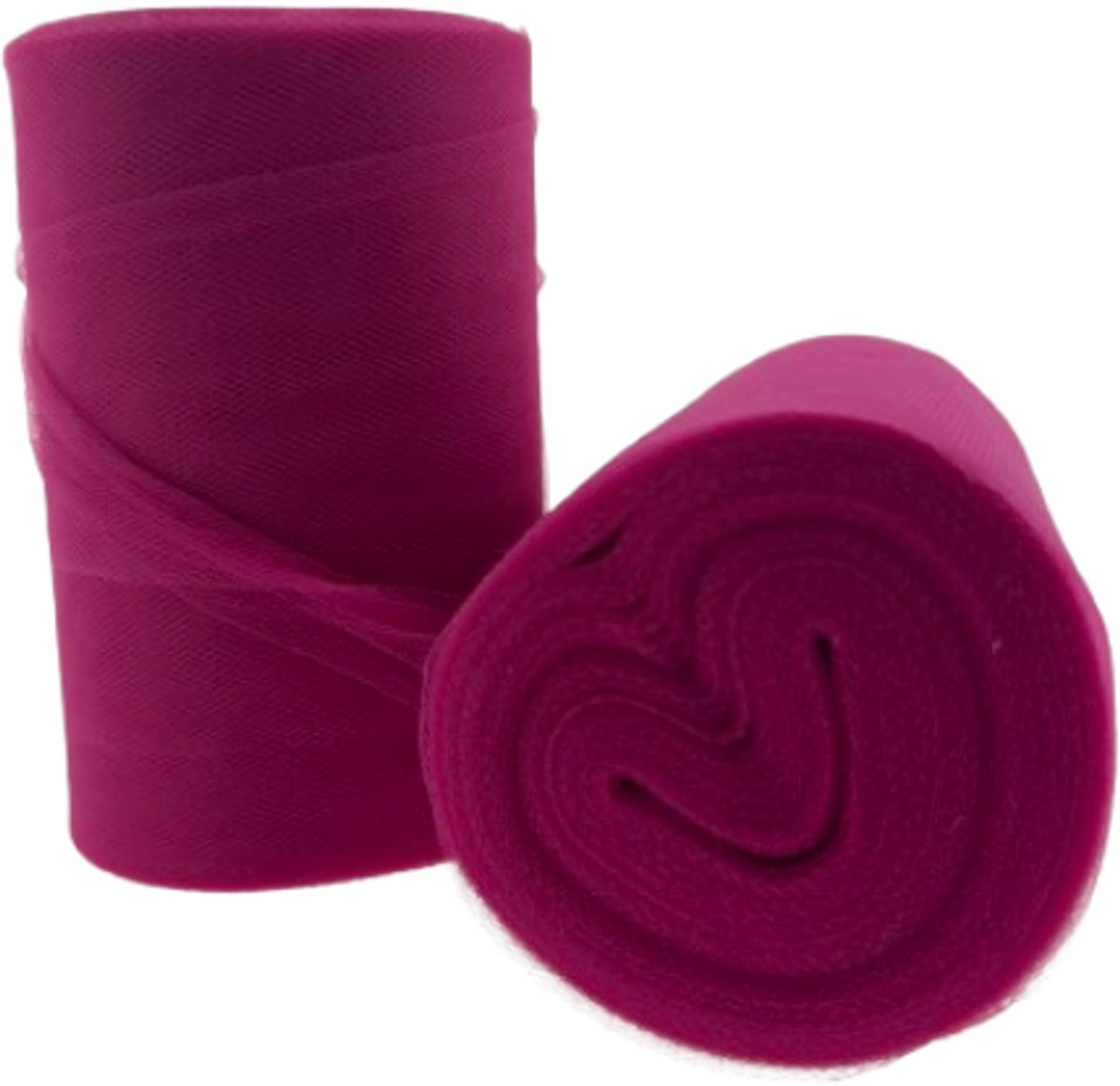 Magenta Roze tule - 22,8 meter