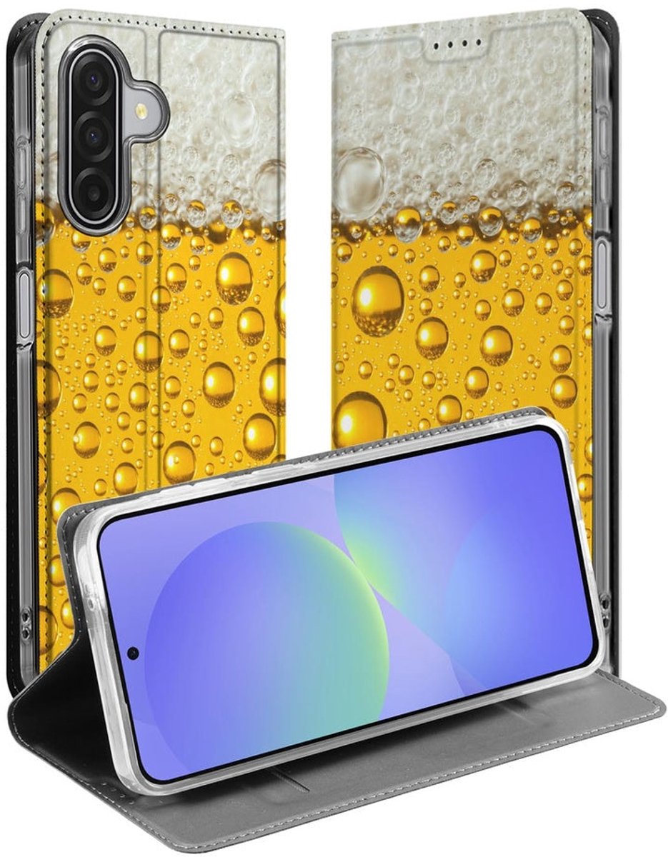 Book Case Samsung Galaxy A17 Bier