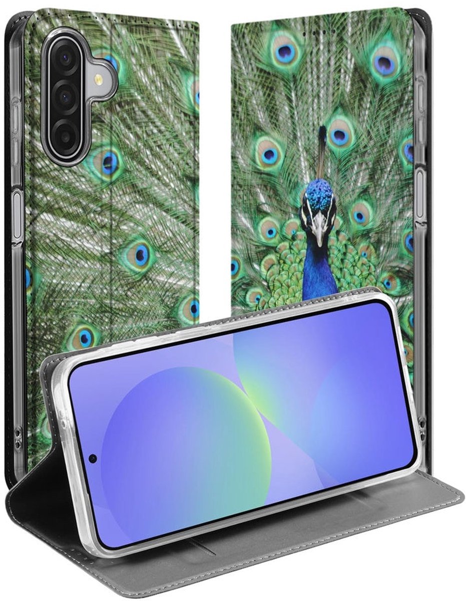 Stand Case Hoesje Samsung Galaxy A17 Pauw