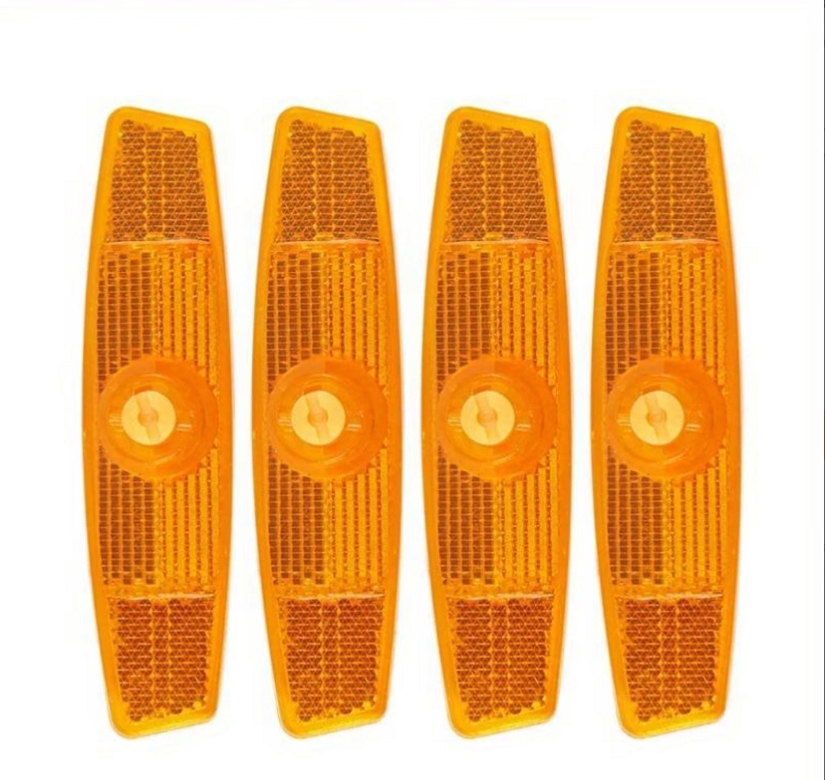 Fietsreflector - – Spaakreflectoren – Set van 4 – Eenvoudig te Monteren - Extra Veilig