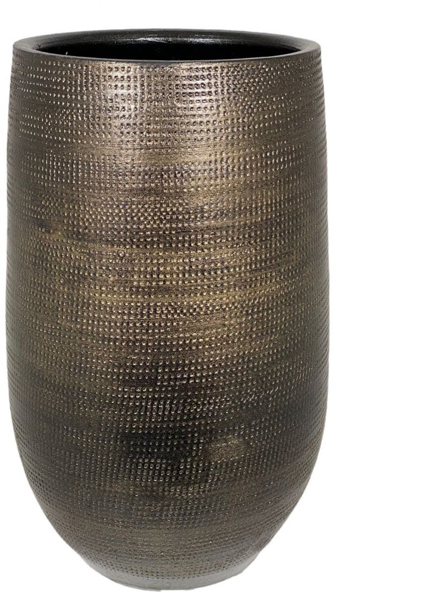 Tokio vaas goud - D22 x H40 cm